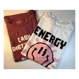 Lot of 2 Ladies Tops, Shein, Size Large